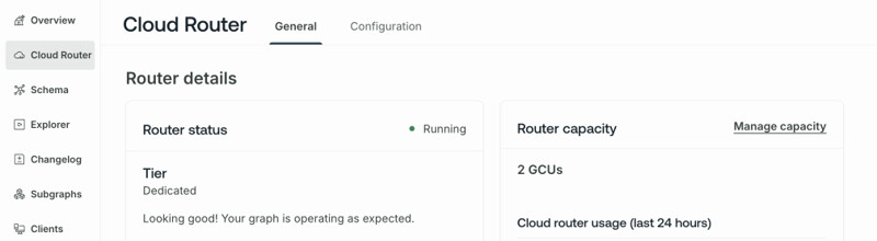 GraphOS Studio managed GCUs