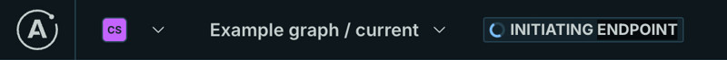 Label in Studio indicating a router hasn't finished provisioning
