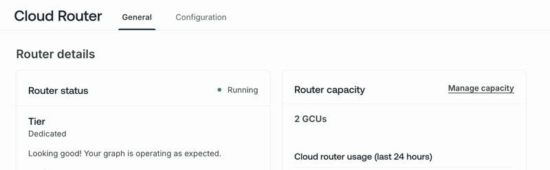 GraphOS Studio managed GCUs