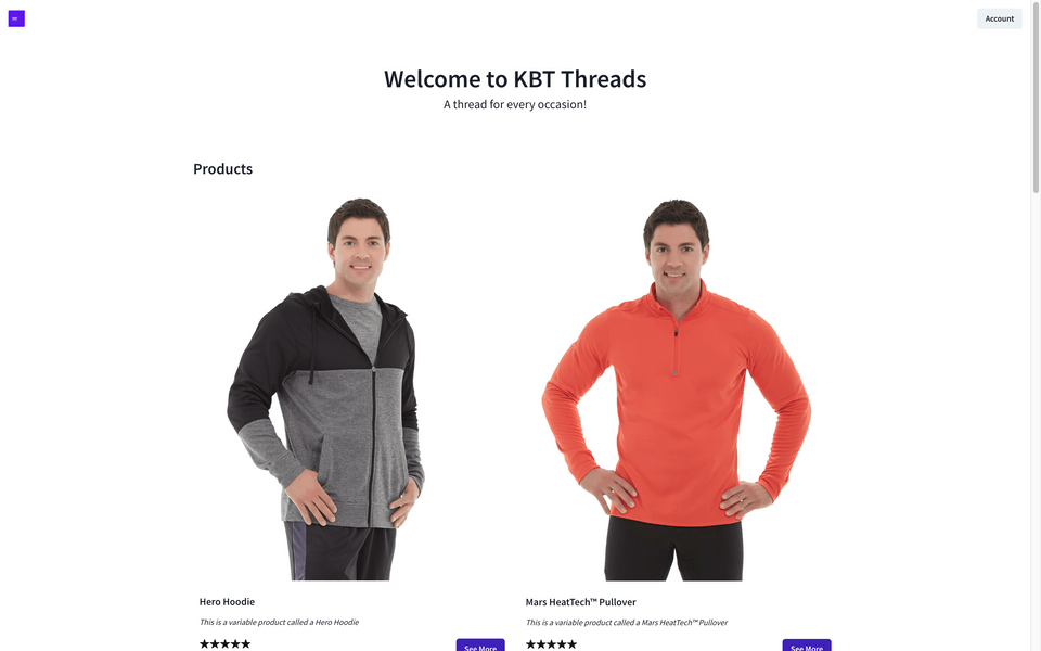 Hosted Home Page