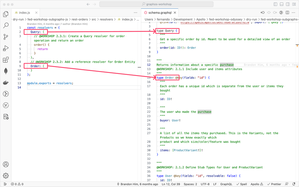 VSCode Resolver Mapping screenshot