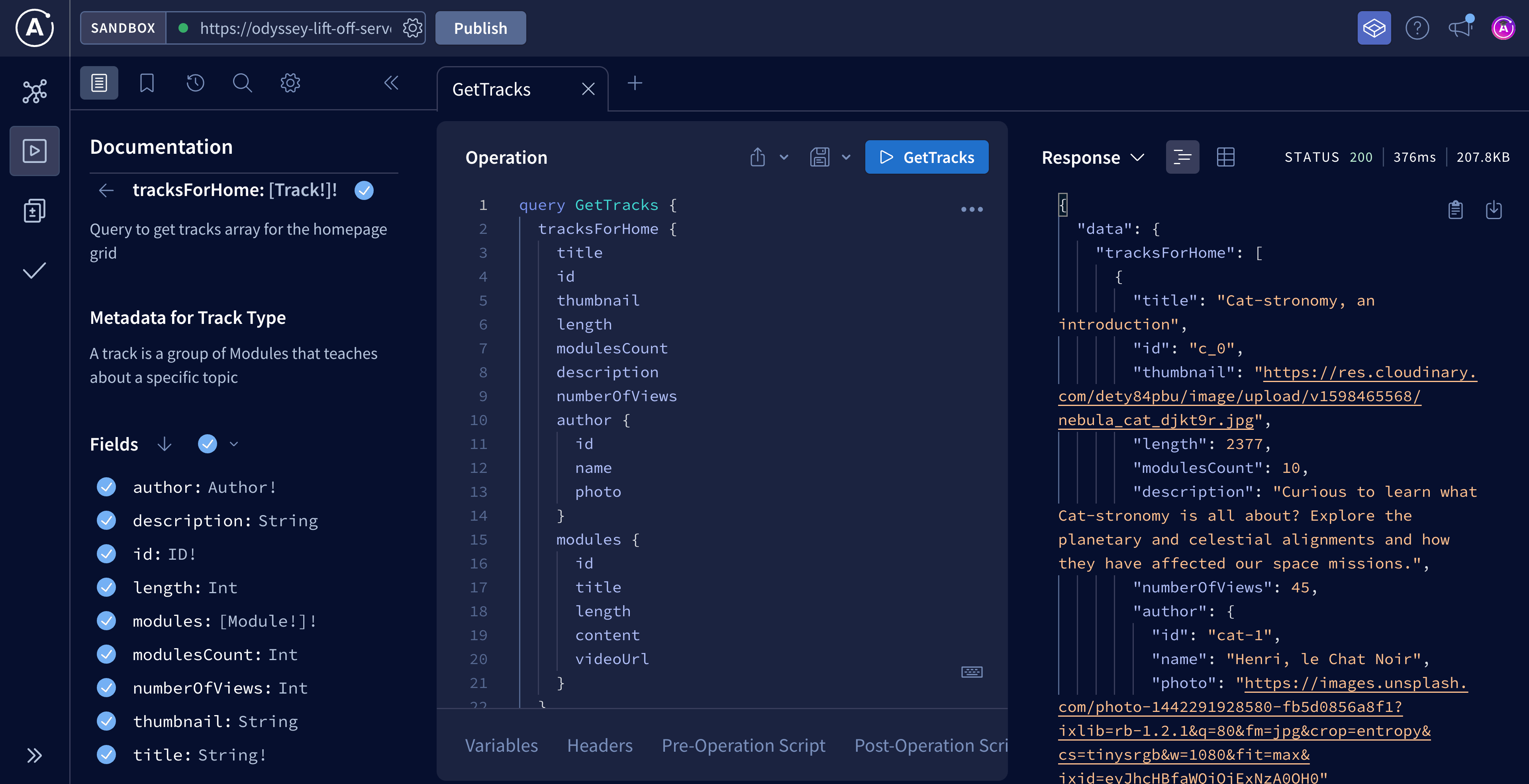 Apollo Explorer - GraphQL Tutorials