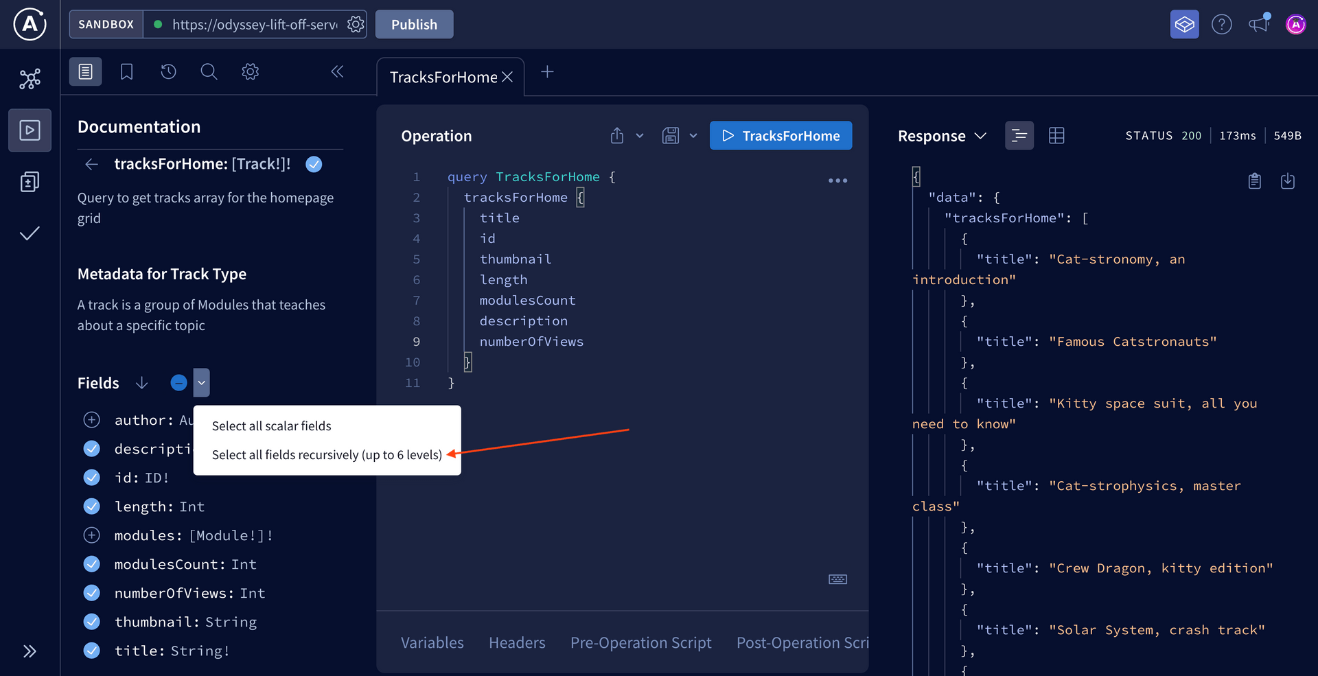 Apollo Explorer - GraphQL Tutorials