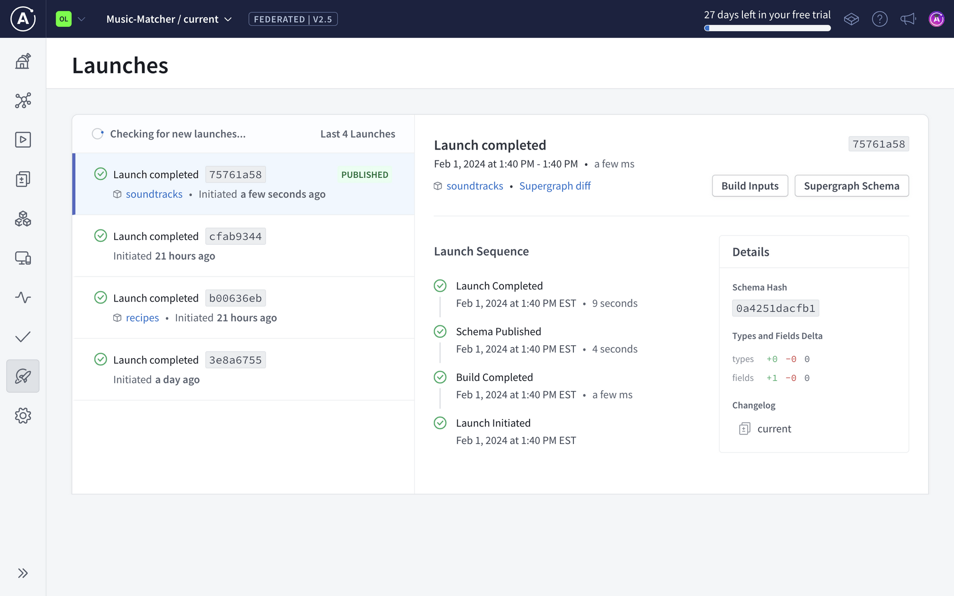 Publishing schema changes - GraphQL Tutorials