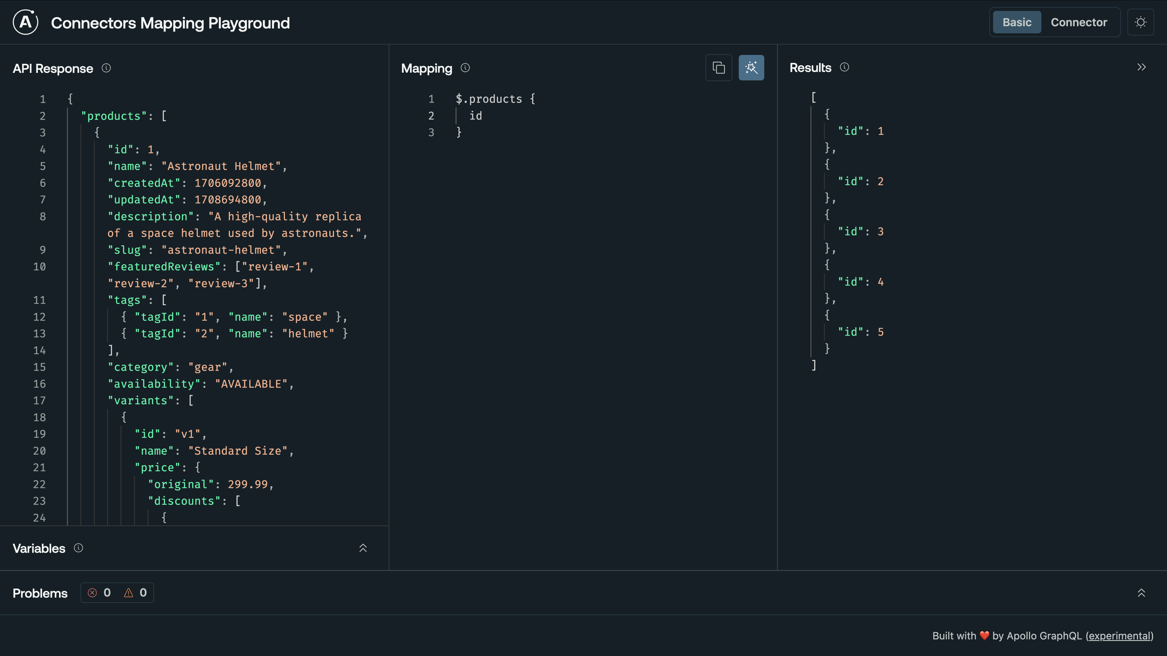 Investigating mapping expressions - GraphQL Tutorials